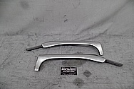 MG / MGB / Austin Healey Aluminum Trim Pieces BEFORE Chrome-Like Metal Polishing and Buffing Services / Restoration Services - Aluminum Polishing Services 