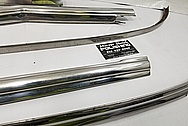 Stainless Steel Trim Piece BEFORE Chrome-Like Metal Polishing and Buffing Services - Stainless Steel Polishing
