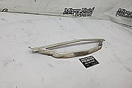 Stainless Steel Trim Piece BEFORE Chrome-Like Metal Polishing and Buffing Services / Restoration Services - Steel Polishing