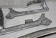 Chevy Corvette Stainless Steel Trim Pieces BEFORE Chrome-Like Metal Polishing and Buffing Services / Restoration Services - Steel Polishing - Trim Polishing