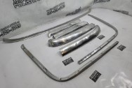 Stainless Steel Automotive Trim BEFORE Chrome-Like Metal Polishing and Buffing Services / Restoration Services - Trim Polishing Service 
