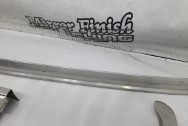 Stainless Steel Automotive Trim BEFORE Chrome-Like Metal Polishing and Buffing Services / Restoration Services - Trim Polishing Service 