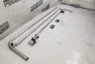 Van Cargo Trim Parts BEFORE Chrome-Like Metal Polishing and Buffing Services / Restoration Services - Steel Trim Polishing