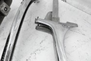 Vintage Stainless Steel Chevy Trim Project BEFORE Chrome-Like Metal Polishing | Steel Polishing | Trim Polishing Service