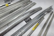 1964 Ford Galaxy 500 XL Stainless Steel Trim Pieces BEFORE Chrome-Like Metal Polishing | Trim Polishing | Stainless Steel Polishing Services
