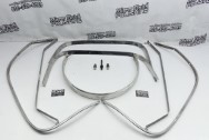 Stainless Steel Automotive Trim BEFORE Chrome-Like Metal Polishing | Trim Polishing | Stainless Steel Polishing Services