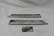 1967 Chevrolet Corvette Steel Trim Piece BEFORE Chrome-Like Metal Polishing and Buffing Services / Restoration Services