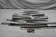 1967 Oldsmobile Cutlass 442 Stainless Steel Trim Pieces BEFORE Chrome-Like Metal Polishing and Buffing Services / Restoration Services