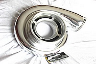 Aluminum Turbo Housing AFTER Chrome-Like Metal Polishing and Buffing Services