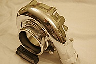 Aluminum Turbo Housing AFTER Chrome-Like Metal Polishing and Buffing Services