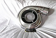 Aluminum Turbo Housing AFTER Chrome-Like Metal Polishing and Buffing Services