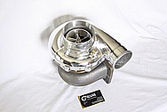 Aluminum Precision Turbo Housing AFTER Chrome-Like Metal Polishing and Buffing Services / Restoration Services 