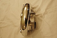 Aluminum Turbo Housing AFTER Chrome-Like Metal Polishing and Buffing Services