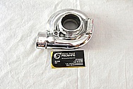 Garrett GT 2050 Aluminum Harley Davidson Motorcycle Turbo Housing AFTER Chrome-Like Metal Polishing and Buffing Services / Restoration Services