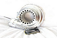 Precision Turbo Aluminum Turbocharger Housing AFTER Chrome-Like Metal Polishing and Buffing Services / Restoration Services