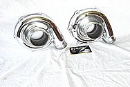 Garrett Aluminum Turbocharger AFTER Chrome-Like Metal Polishing and Buffing Services / Restoration Services