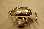 Aluminum Turbo Housing AFTER Chrome-Like Metal Polishing and Buffing Services