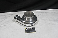 Aluminum Turbocharger Compressor Housing AFTER Chrome-Like Metal Polishing and Buffing Services / Restoration Services