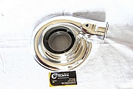 Toyota Supra 2JZ-GTE Aluminum Turbo Housing AFTER Chrome-Like Metal Polishing and Buffing Services