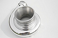 Aluminum Turbo Housing AFTER Chrome-Like Metal Polishing and Buffing Services