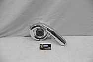 Garrett Aluminum Turbo Housing AFTER Chrome-Like Metal Polishing and Buffing Services