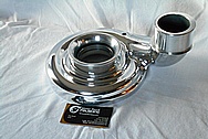 Aluminum Turbo Housing AFTER Chrome-Like Metal Polishing and Buffing Services