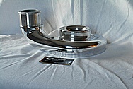 Aluminum Turbo Housing AFTER Chrome-Like Metal Polishing and Buffing Services