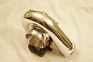 Aluminum Turbo Housing AFTER Chrome-Like Metal Polishing and Buffing Services