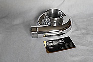 Garrett Aluminum Turbo Housing AFTER Chrome-Like Metal Polishing and Buffing Services