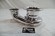 Aluminum Precision Turbo AFTER Chrome-Like Metal Polishing and Buffing Services