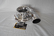 Aluminum Turbo Housing AFTER Chrome-Like Metal Polishing and Buffing Services