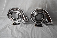 Aluminum Turbo Housing AFTER Chrome-Like Metal Polishing and Buffing Services