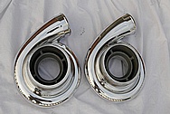 Aluminum Turbo Housing AFTER Chrome-Like Metal Polishing and Buffing Services