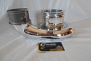 Aluminum Turbo Housing AFTER Chrome-Like Metal Polishing and Buffing Services