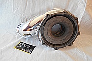 Aluminum Turbo Housing AFTER Chrome-Like Metal Polishing and Buffing Services