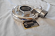 IHI Aluminum Turbo Housing AFTER Chrome-Like Metal Polishing - Aluminum Polishing