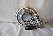 IHI Aluminum Turbo Housing AFTER Chrome-Like Metal Polishing - Aluminum Polishing