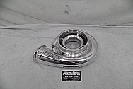 Precision Turbo Aluminum Turbo Housing AFTER Chrome-Like Metal Polishing - Aluminum Polishing