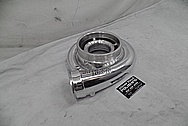 Precision Turbo Aluminum Turbo Housing AFTER Chrome-Like Metal Polishing - Aluminum Polishing