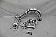 Precision Turbo Aluminum Turbo Housing AFTER Chrome-Like Metal Polishing - Aluminum Polishing