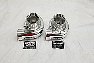 Precision Turbo Aluminum Turbo Housing AFTER Chrome-Like Metal Polishing and Buffing Services - Aluminum Polishing