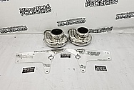 Aluminum Precision Turbo Compressor Housing AFTER Chrome-Like Metal Polishing and Buffing Services - Aluminum Polishing