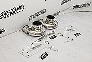 Aluminum Precision Turbo Compressor Housing AFTER Chrome-Like Metal Polishing and Buffing Services - Aluminum Polishing