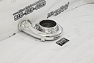 Mazda RX-7 Garrett Aluminum Turbo Housing AFTER Chrome-Like Metal Polishing and Buffing Services / Restoration Services - Aluminum Polishing