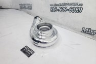 Precision Turbo Aluminum Turbo Housing AFTER Chrome-Like Metal Polishing and Buffing Services / Restoration Services - Turbo Polishing - Aluminum Polishing