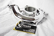 1994 Nissan Skyline 3.2L HKS Aluminum Turbo Housing AFTER Chrome-Like Metal Polishing and Buffing Services