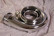 Aluminum Turbo Housing AFTER Chrome-Like Metal Polishing and Buffing Services