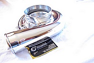 Aluminum Precision Turbo Housing AFTER Chrome-Like Metal Polishing and Buffing Services