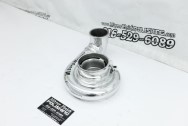 Borg Warner Turbo Aluminum Compressor Housing AFTER Chrome-Like Metal Polishing | Turbo Polishing | Aluminum Polishing Services