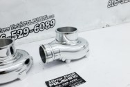Aluminum Compressor Housing AFTER Chrome-Like Metal Polishing | Turbo Polishing | Aluminum Polishing Services